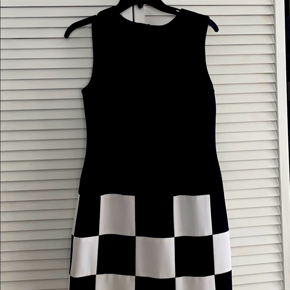 Black and white dress from shelli segal